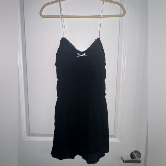 Zara Little Bow Textured Dress - Picture 4 of 4